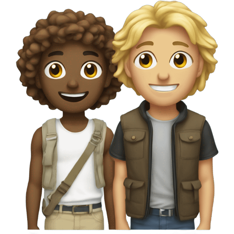 Jj and kie outer banks emoji