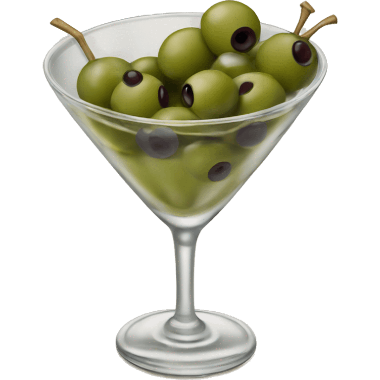 Martini with olives emoji