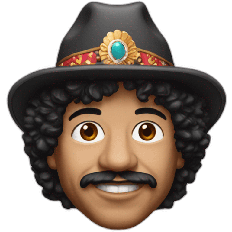 Carlos Santana Vegas emoji