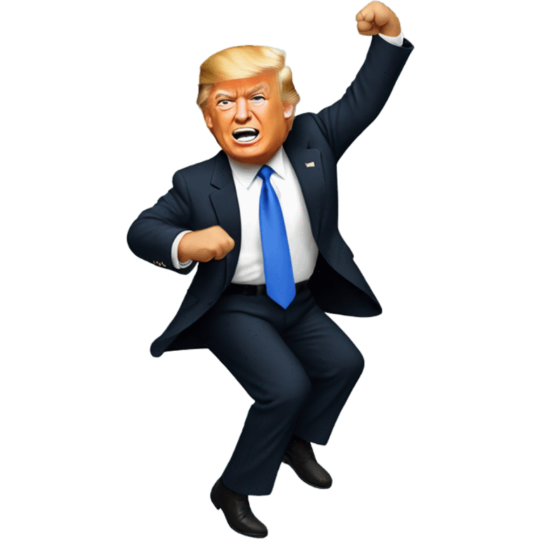 Trump dancing emoji