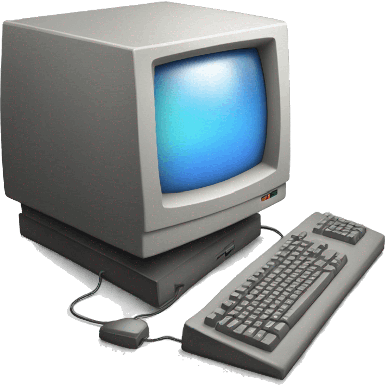 classic computer emoji