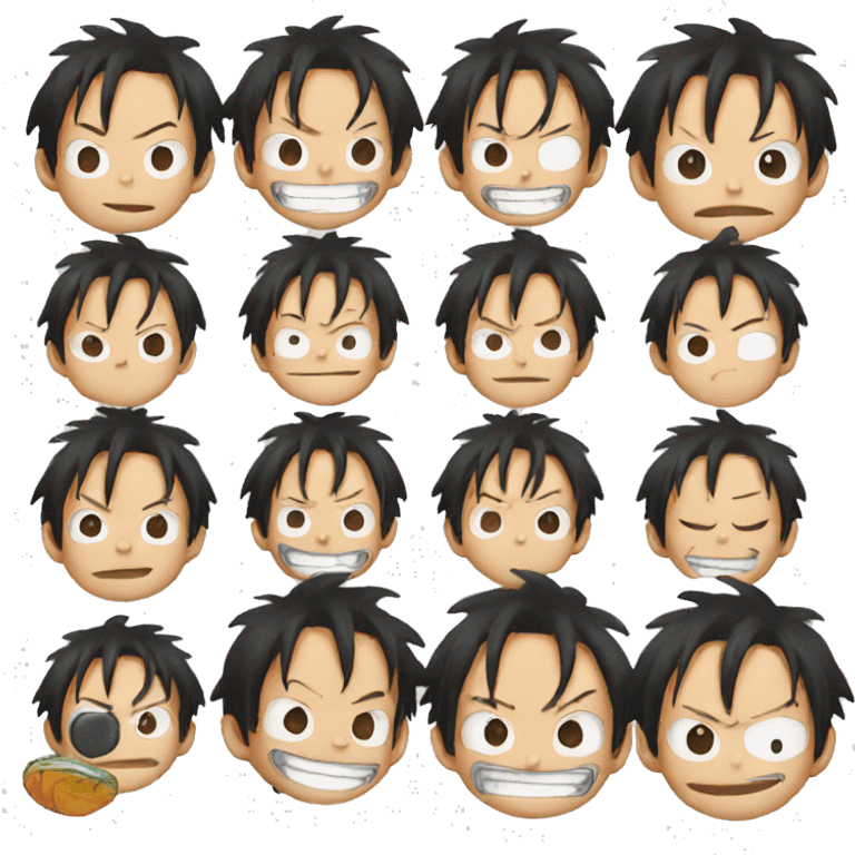 Luffy emoji