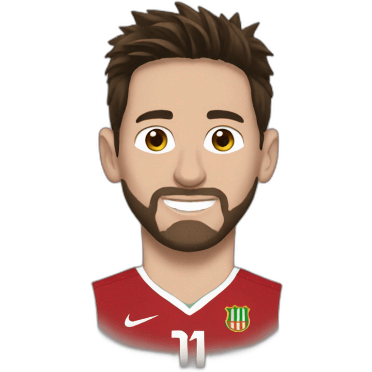 Messi au maroc emoji