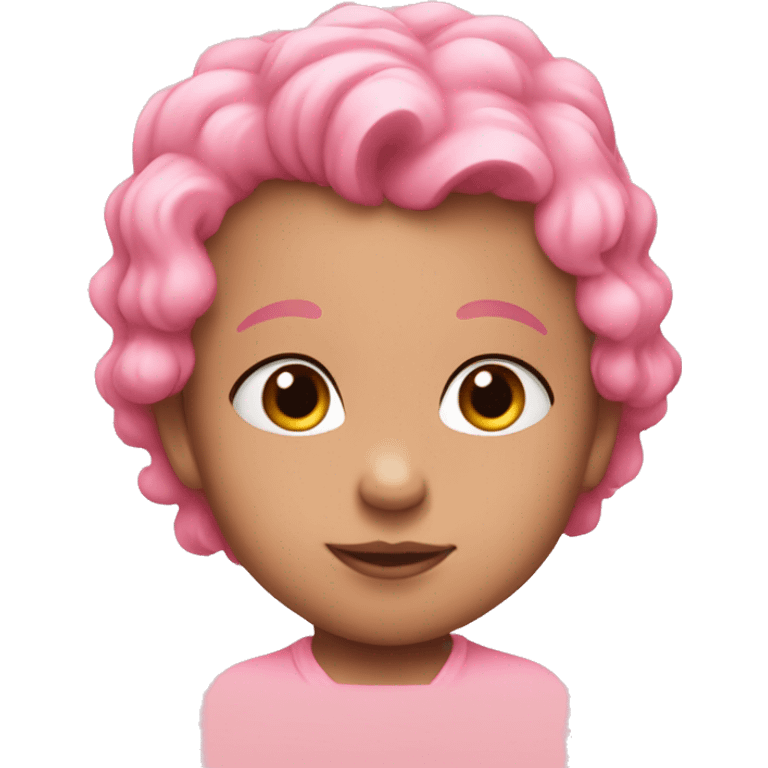 Baby pink hart emoji