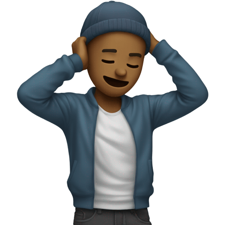 Person dabbing  emoji