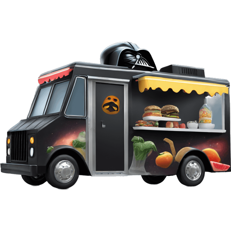 Darth Vader’s dream house food truck  emoji