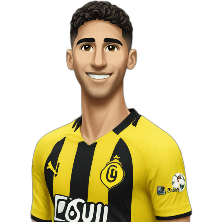 Achraf hakimi emoji