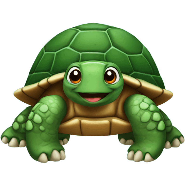 christmas turtle emoji