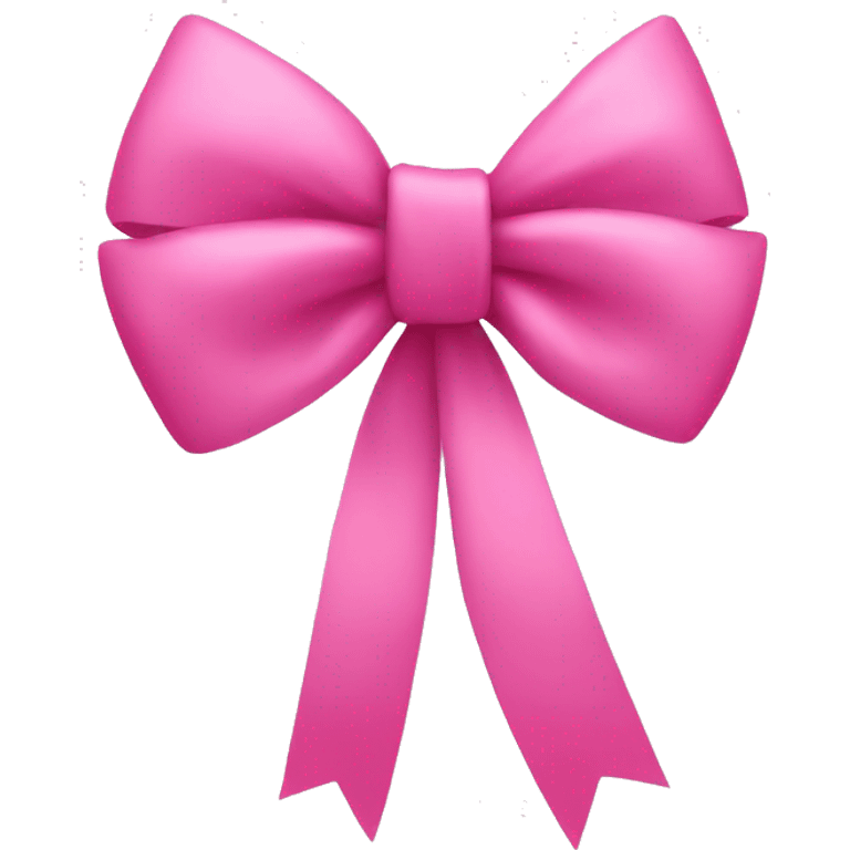 pink pretty bow emoji