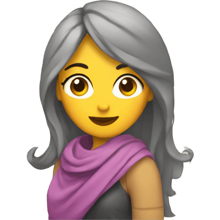 Chica con hiyab  emoji