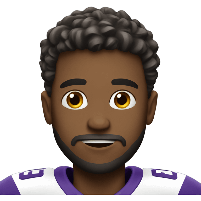 Dumb football player emoji