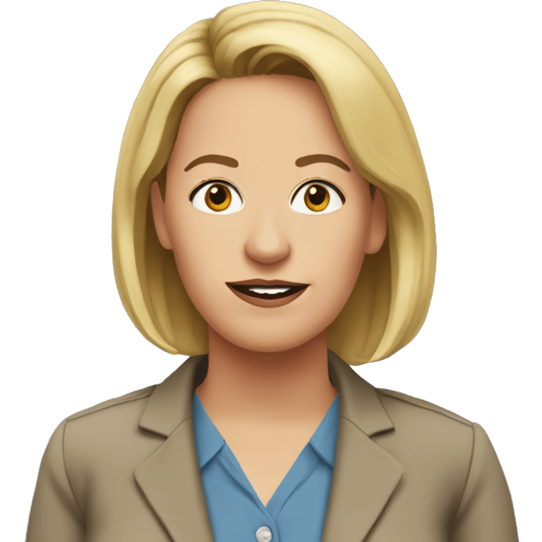 Pam Beasley from the office emoji