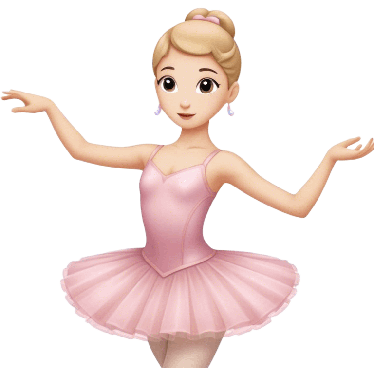 Ballerina dancing emoji