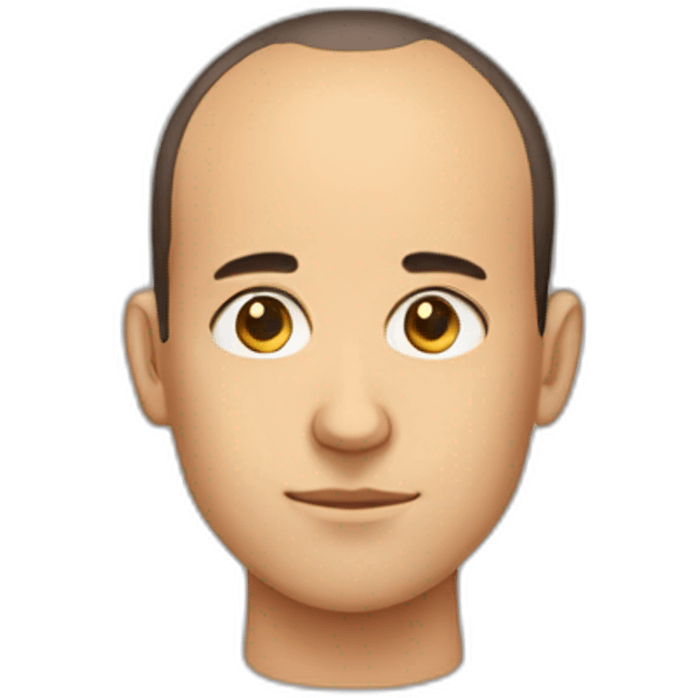 receding hairline boy emoji