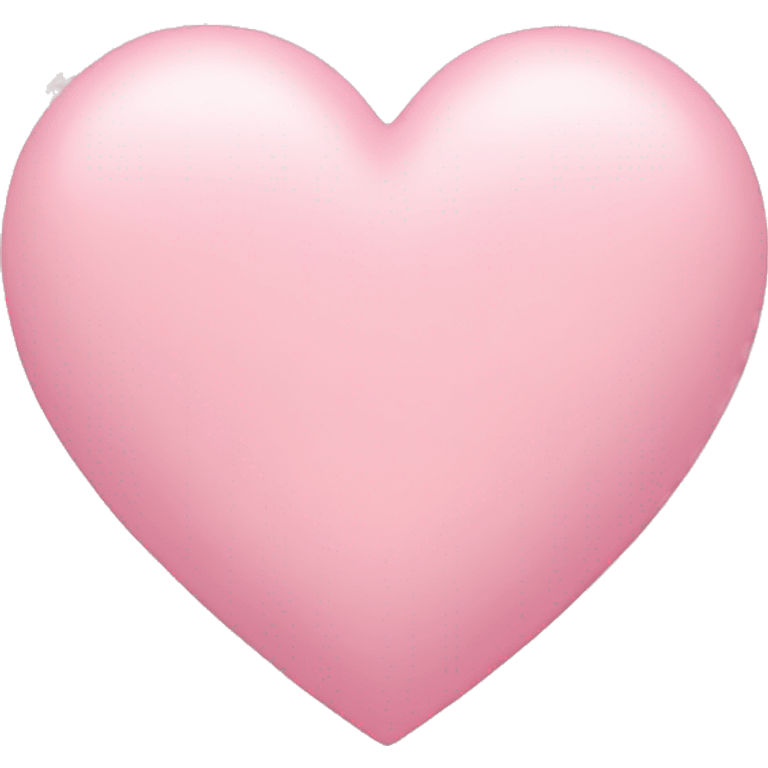 pastel pink heart emoji