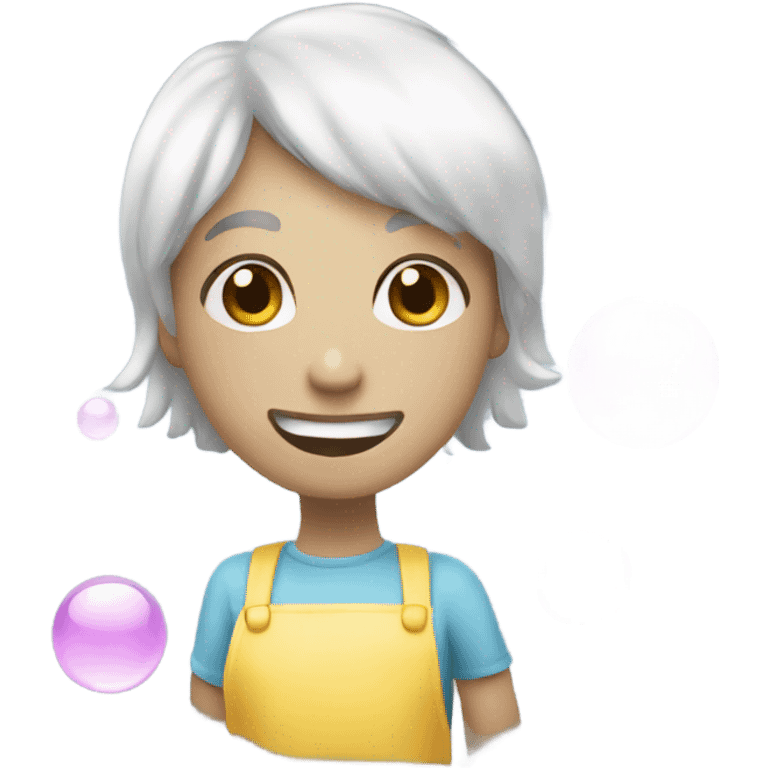 aesthetic cleaning theme emoji featuring bubbles  emoji