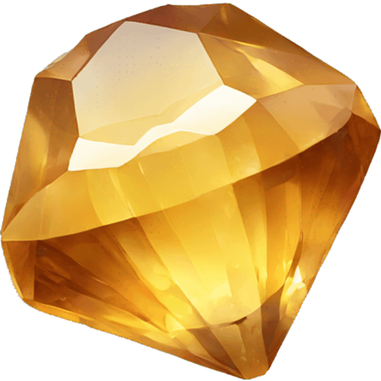 citrine stone emoji