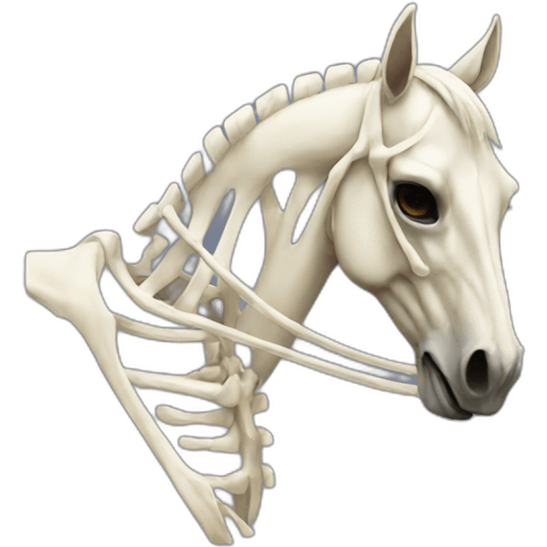 horse-skeleton emoji