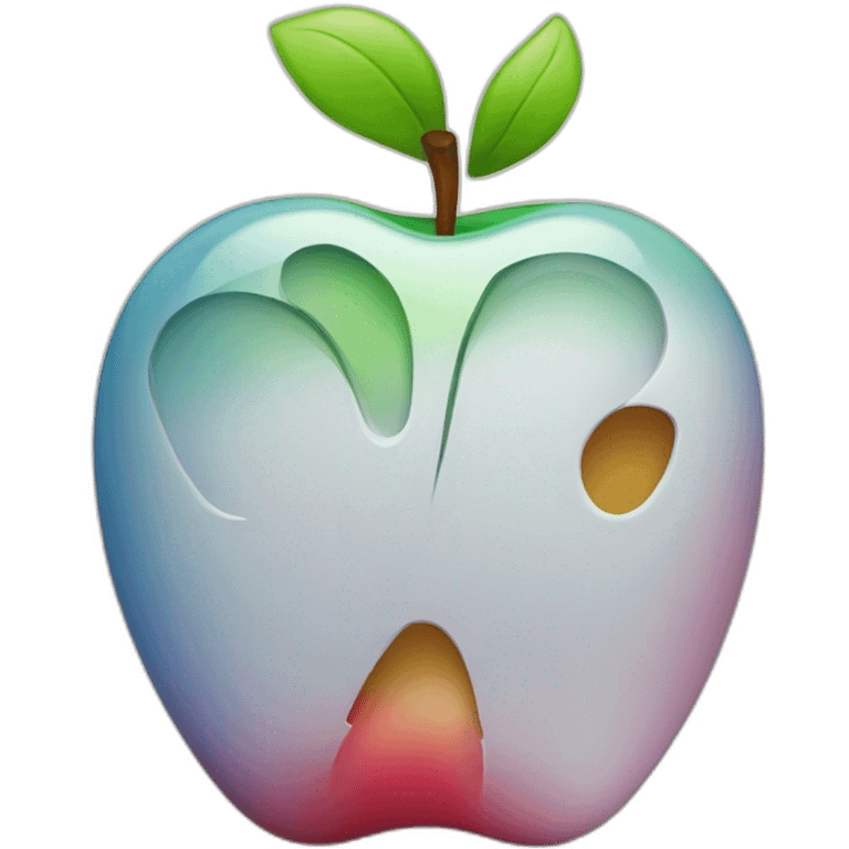 apple and samsung logo combined emoji