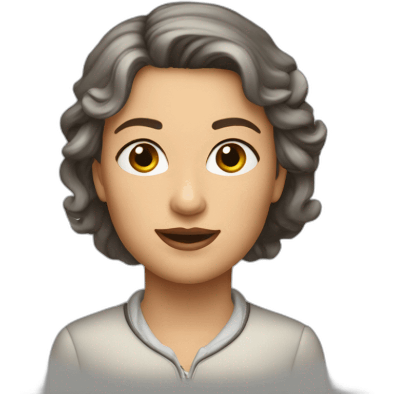 Angela étranger rhings emoji