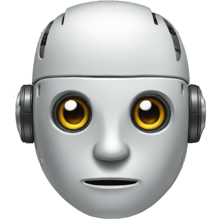 robot head emoji