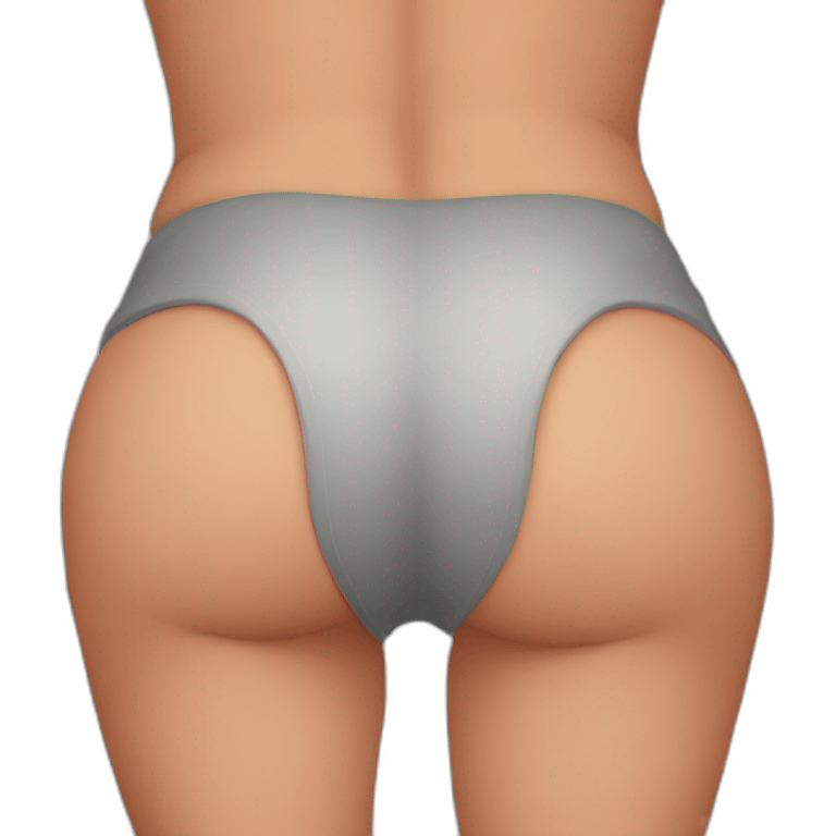 Buttocks emoji