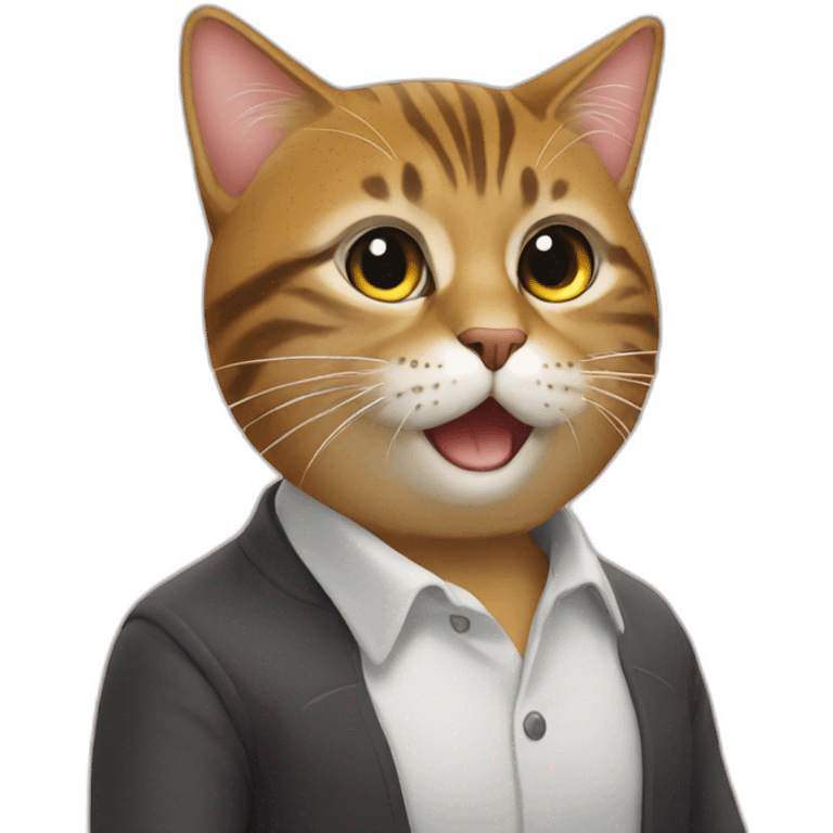 Chat sur chat emoji