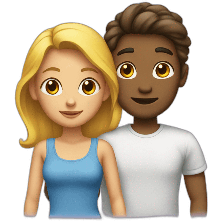 Couple de fille emoji