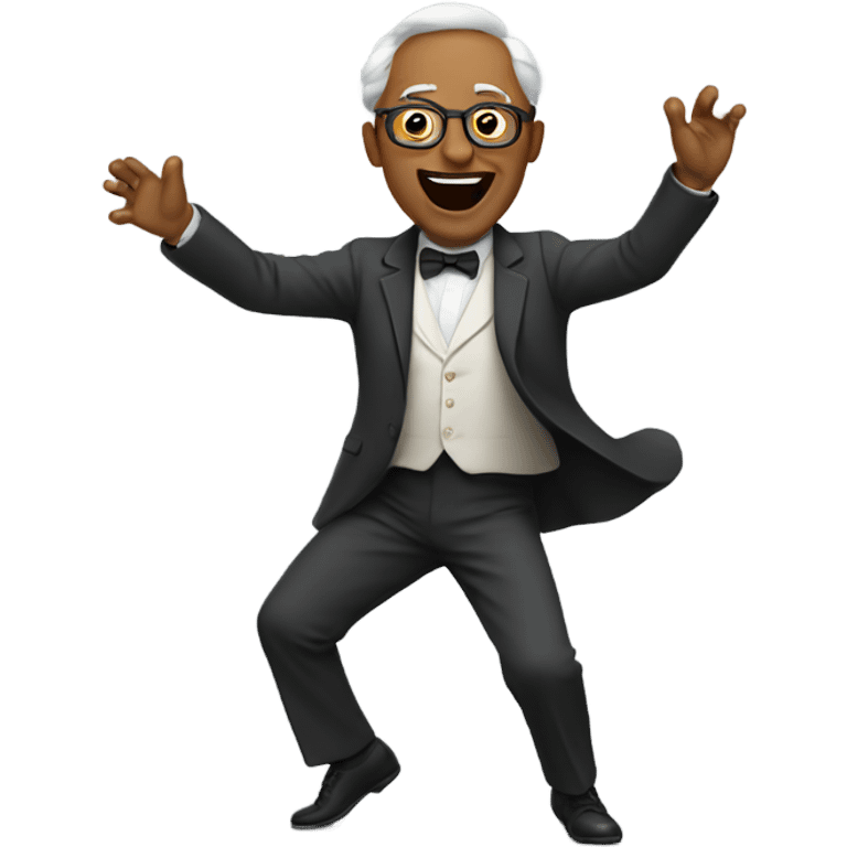 dancing professor emoji