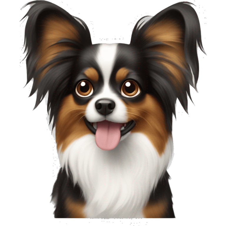 Dog papillon  emoji