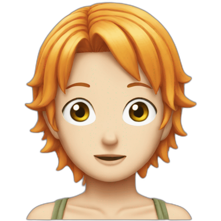 One piece nami emoji