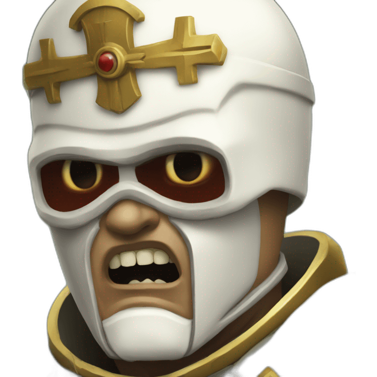 Pope doomguy emoji