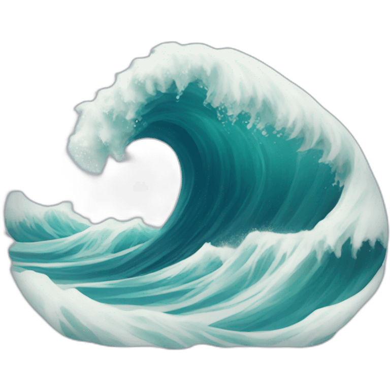 wave emoji