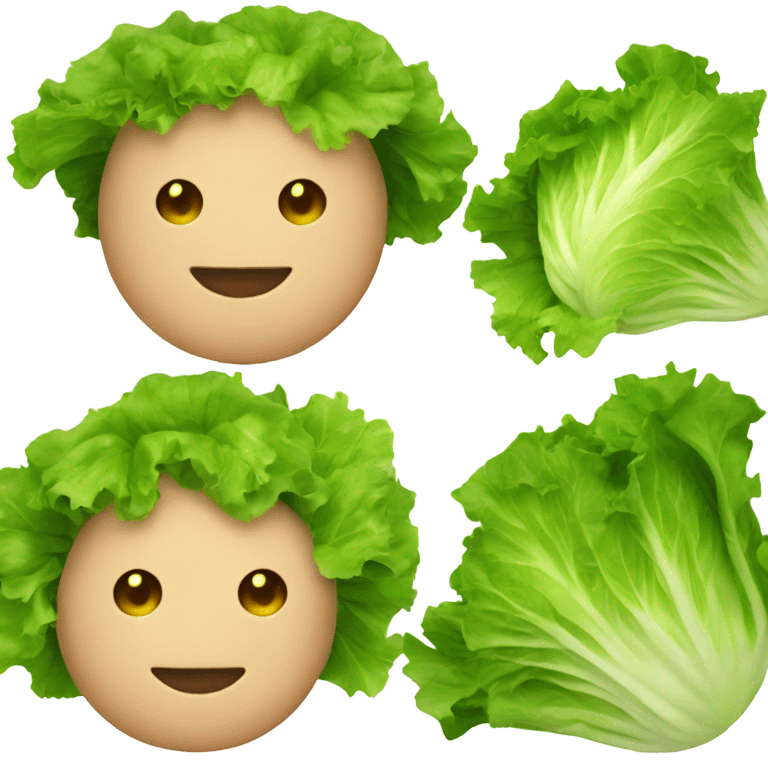 lettuce ball emoji