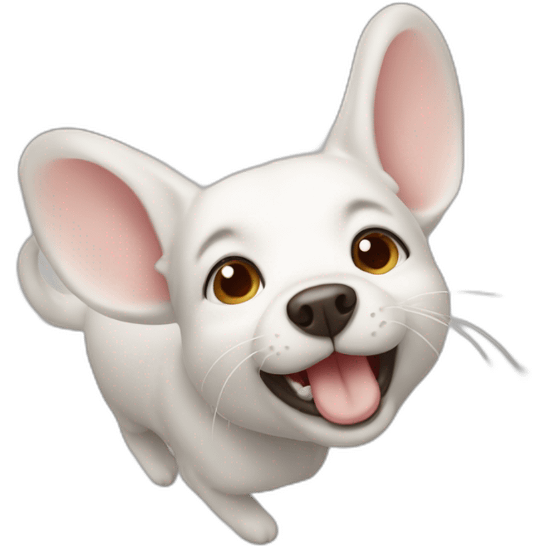 clicking mouse dog emoji