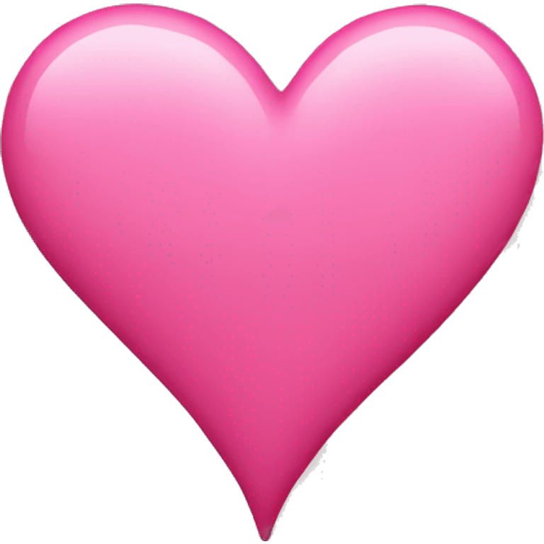 Pink heart emoji