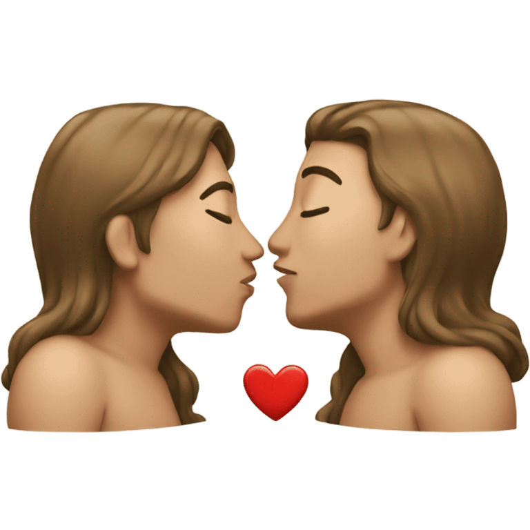 kissing emoji