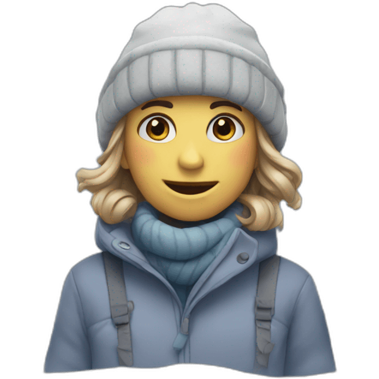 Winter time emoji