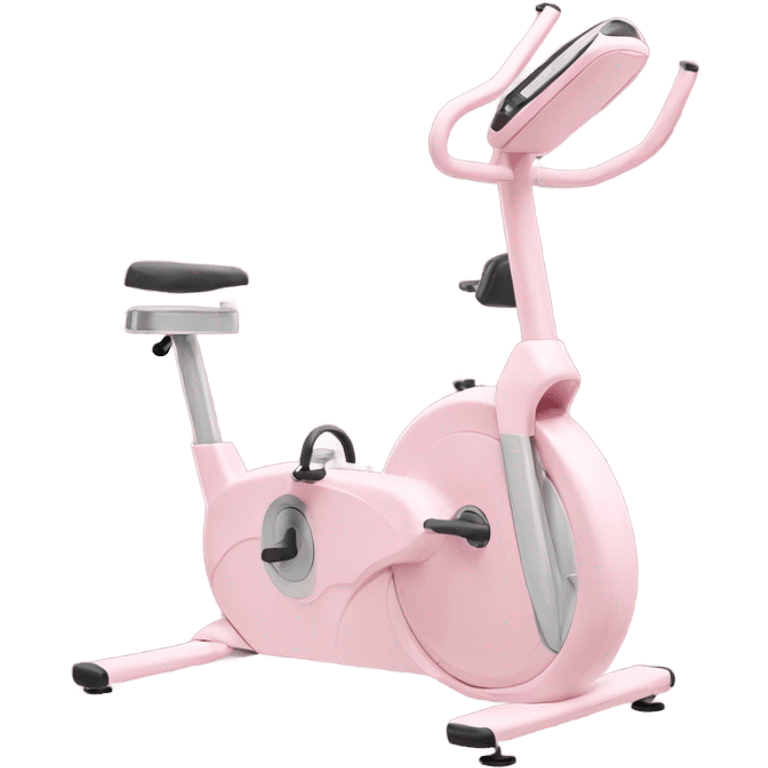 pastel pink exercise machine emoji