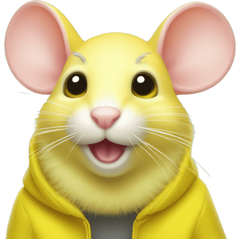 electric yellow mouse emoji