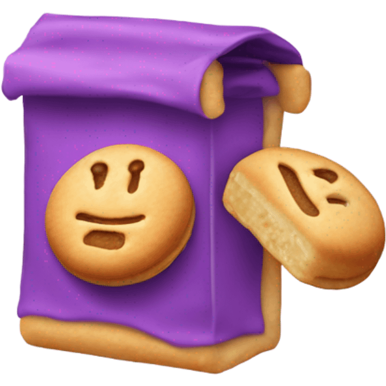 Open fortune biscuits with a wish  emoji