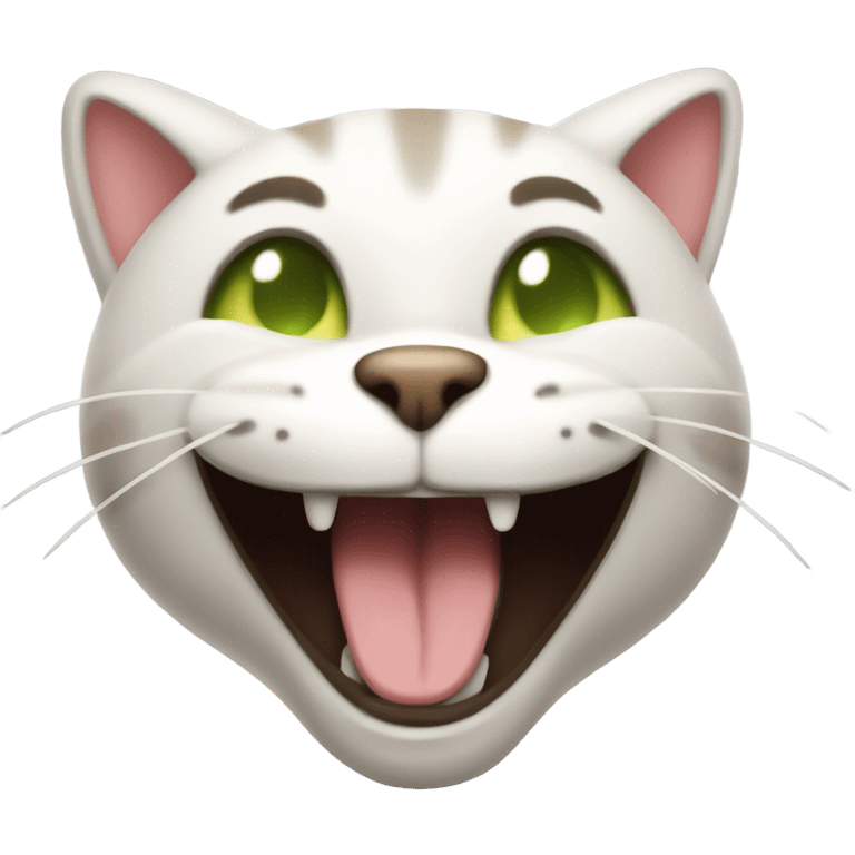 laught cat emoji