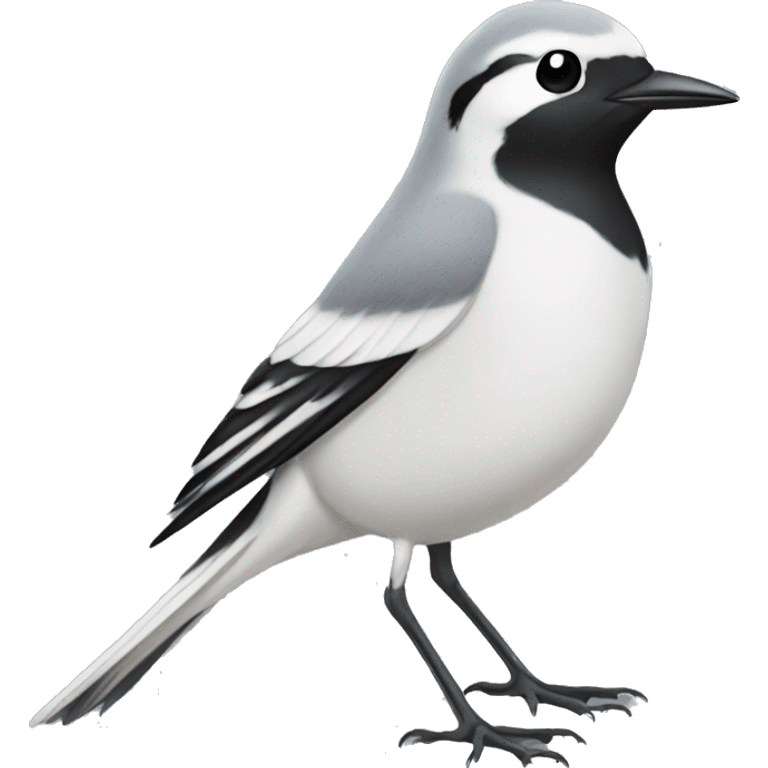 White wagtail emoji