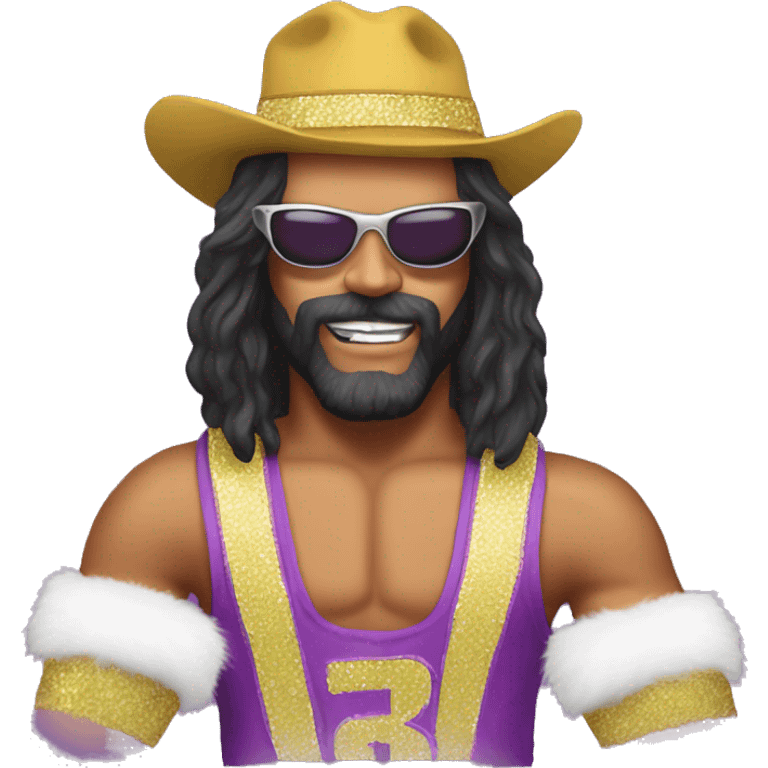 macho man randy savage as a cat emoji