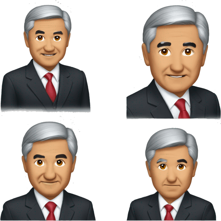 Askar Akayev president Kyrgyzstan emoji