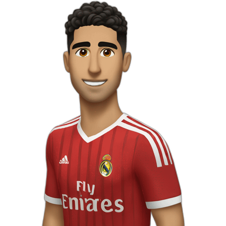 Achraf hakimi emoji