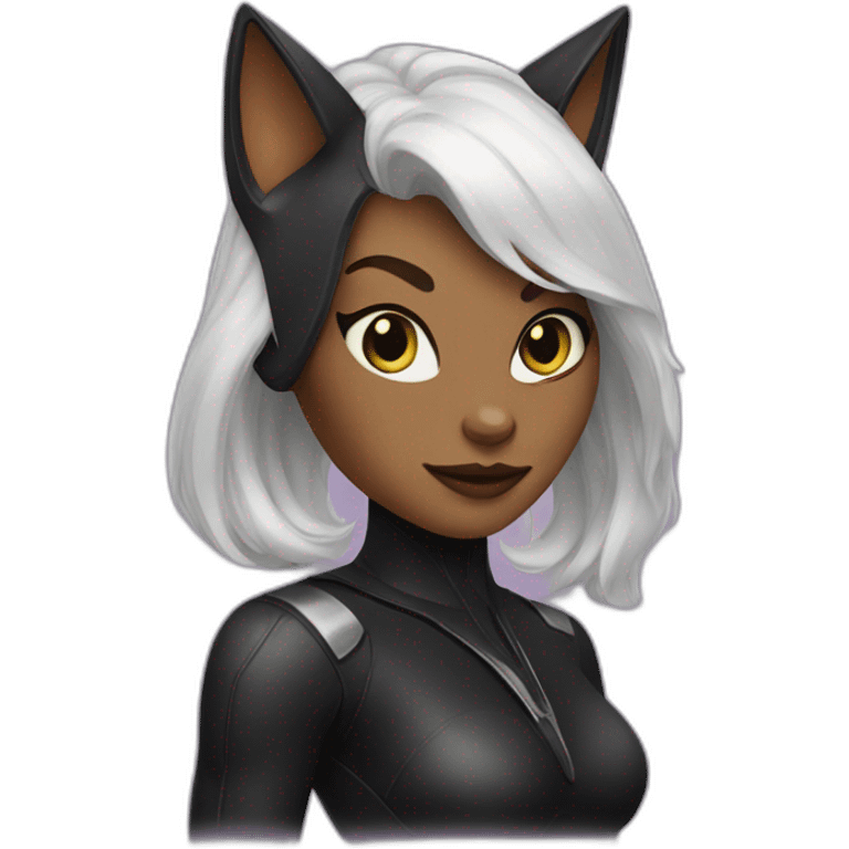 cat woman emoji