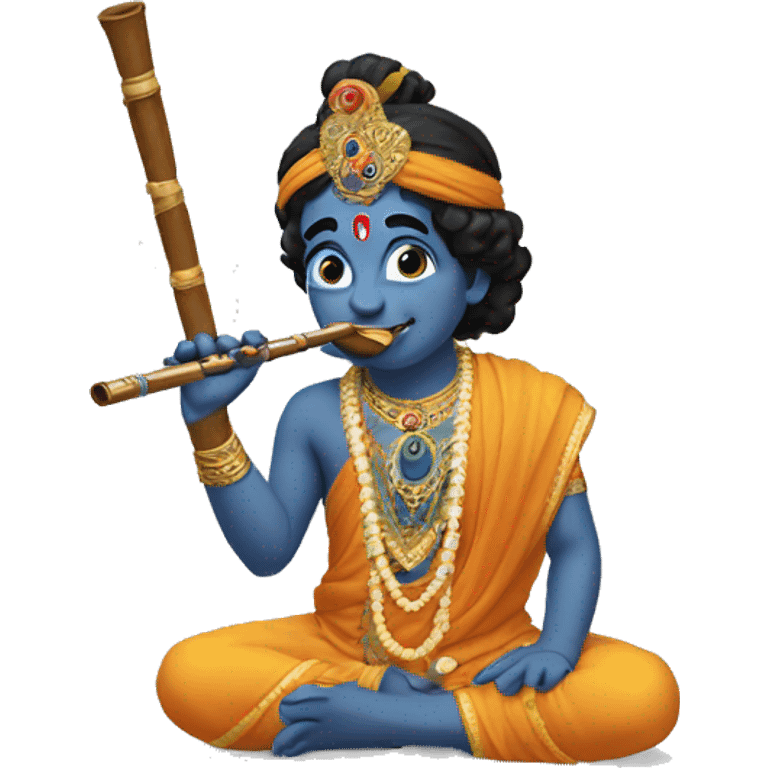 Krishna’s flute emoji