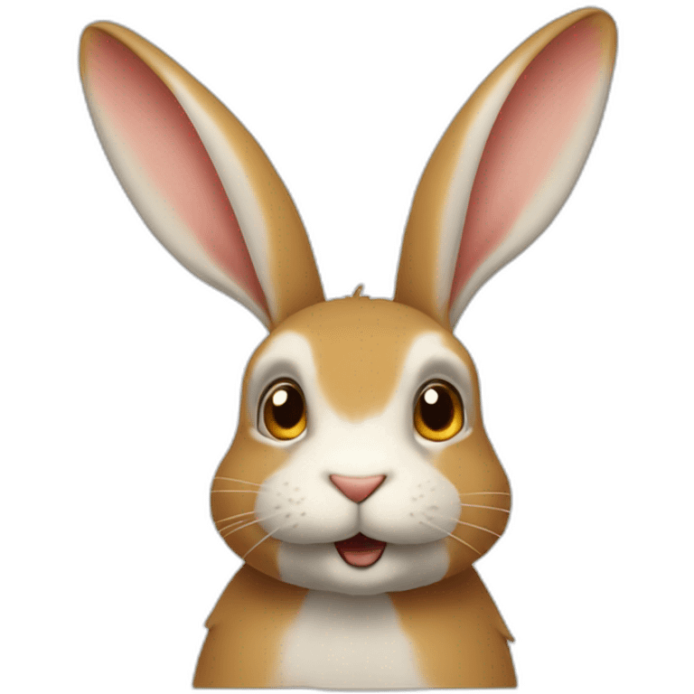 Lapin bélier nain emoji