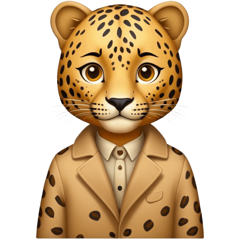 leopard full body emoji